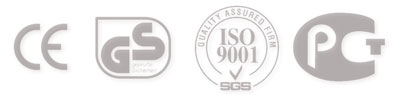 Стандарты CE, GS, ISO 9001, PCT
